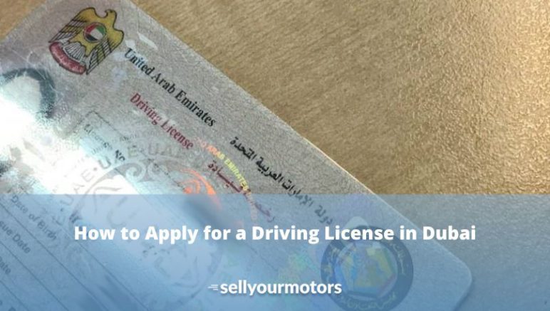 how to apply for driving license in dubai