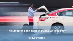 Do taxis pay Salik