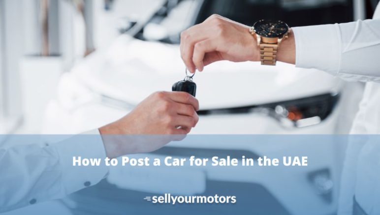 how to post a car for sale