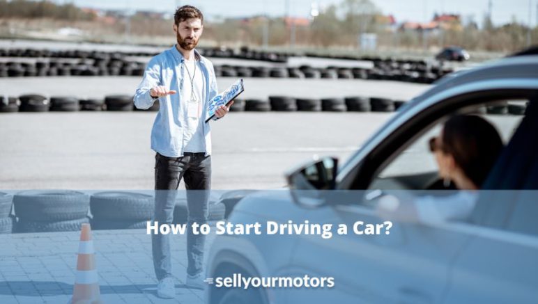 how to start driving a car